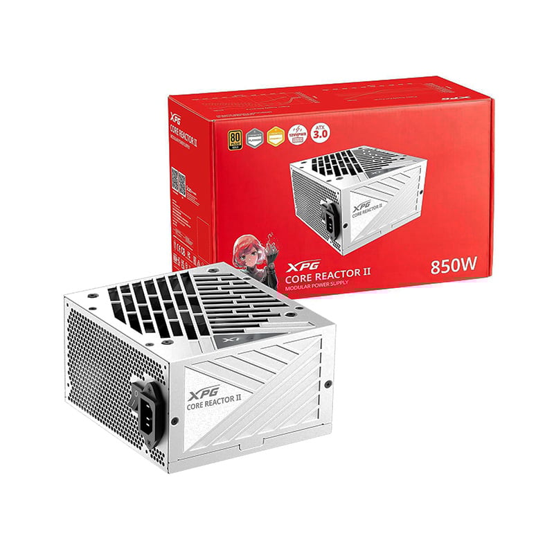 FUENTE 850W ADATA XPG CORE REACTOR II 80 PLUS GOLD - WHITE