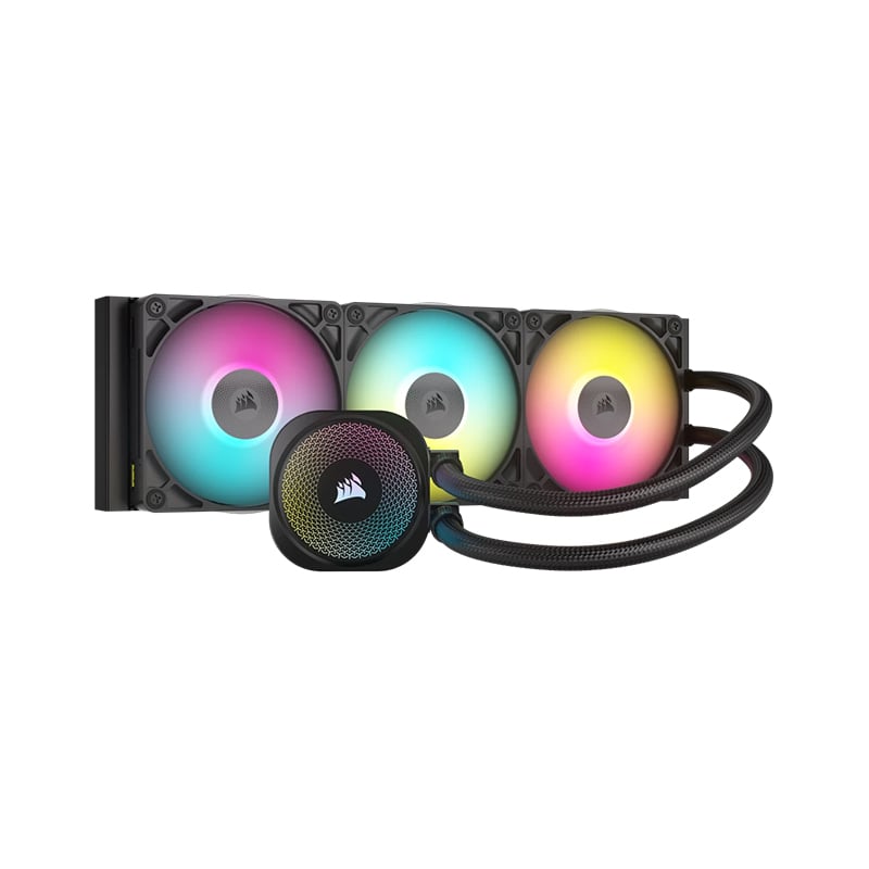CPU WATER COOLER CORSAIR ICUE LINK TITAN RX RGB AIO 360MM BLACK