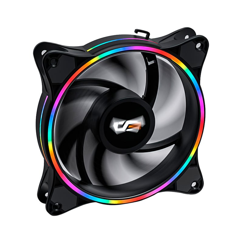 FAN COOLER 120MM DARKFLASH D1 RAINBOW BLACK FIXED RGB