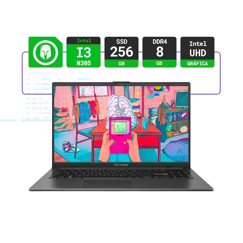 NOTEBOOK ASUS VIVOBOOK GO E1504GA 15.6