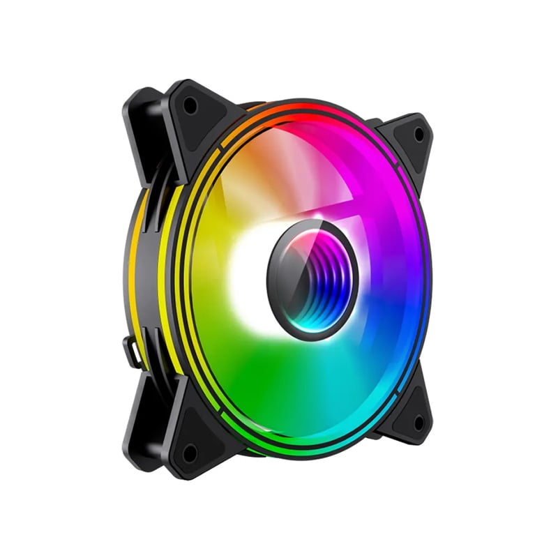 FAN COOLER GAMEMAX 120MM FN 12RAINBOW QINFINITY ARGB