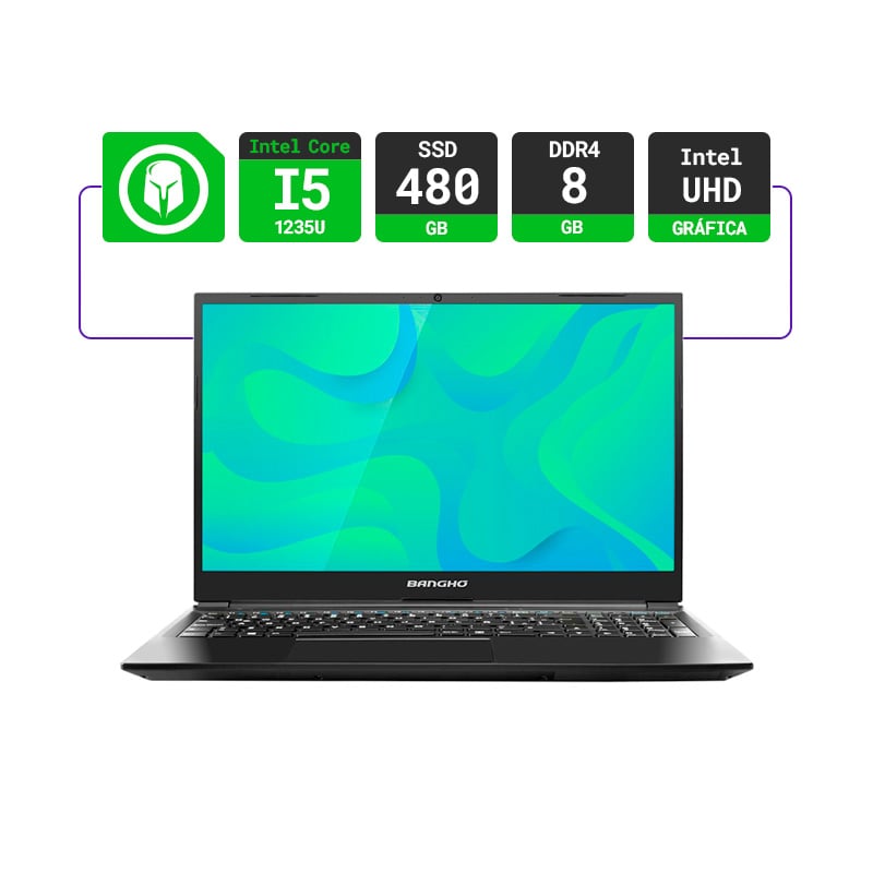 NOTEBOOK BANGHO MAX L5 I5 15,6" INTEL I5 1235U 8GB RAM 480GB SSD FREE DOS