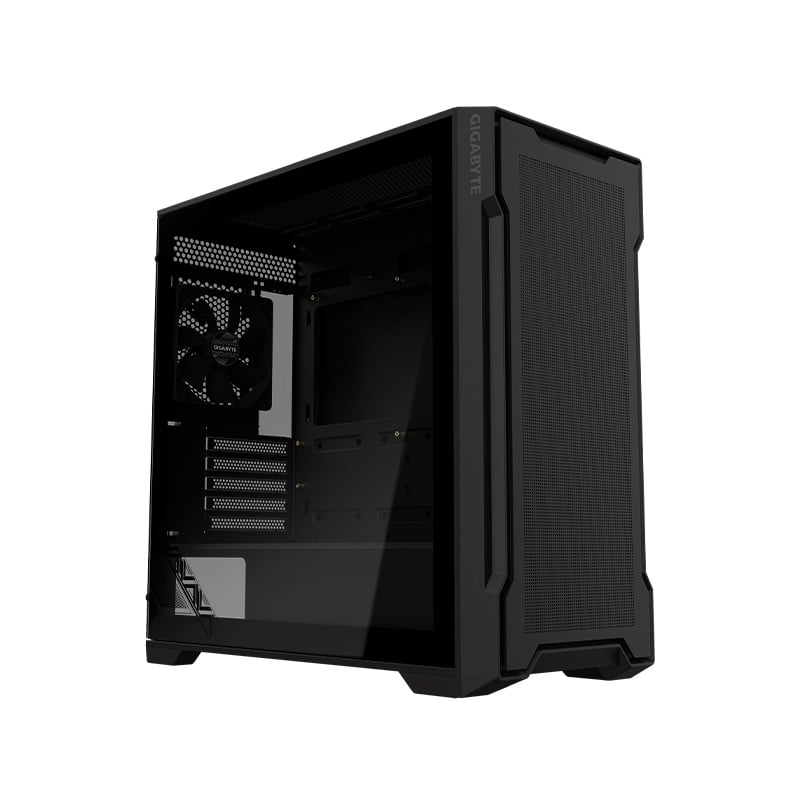 GABINETE GIGABYTE C102G BLACK TEMPERED GLASS FAN X2