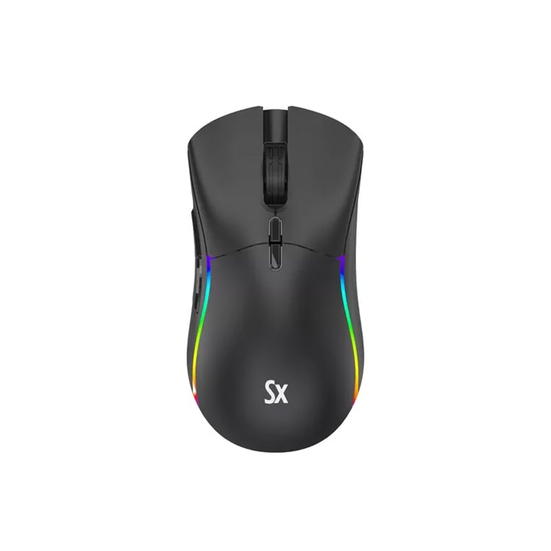 MOUSE GAMER SOLARMAX RGB USB NEGRO