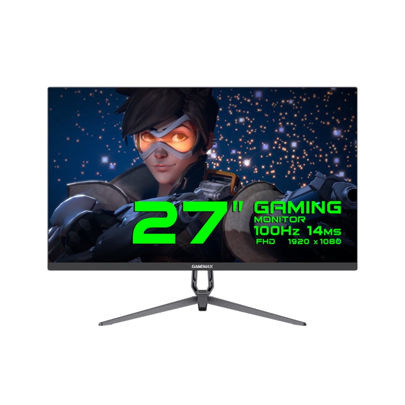 MONITOR LED 27" GAMING GAMEMAX 100HZ 14MS IPS - FHD