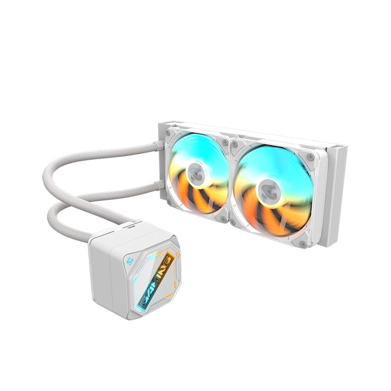 CPU WATER COOLER 240MM GIGABYTE GAMING ICE 240I ARGB - WHITE