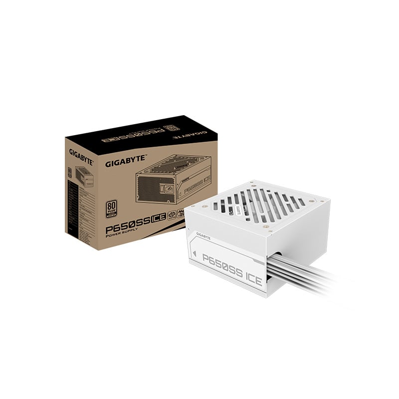 FUENTE 650W GIGABYTE P650SS 80 PLUS SILVER WHITE