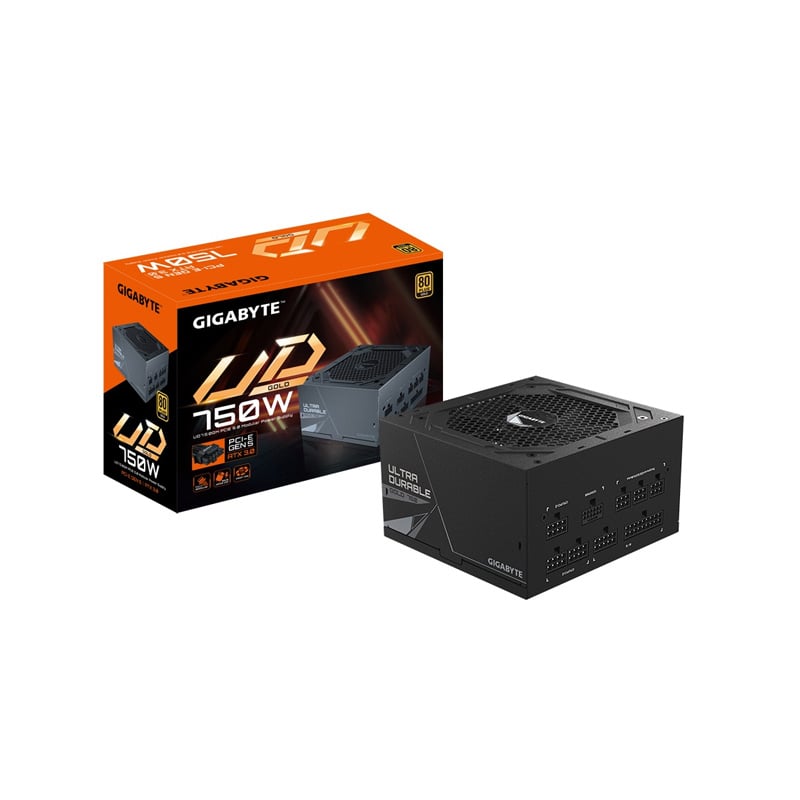 FUENTE 750W GIGABYTE UD750GM PG5 V2 80 PLUS GOLD MODULAR