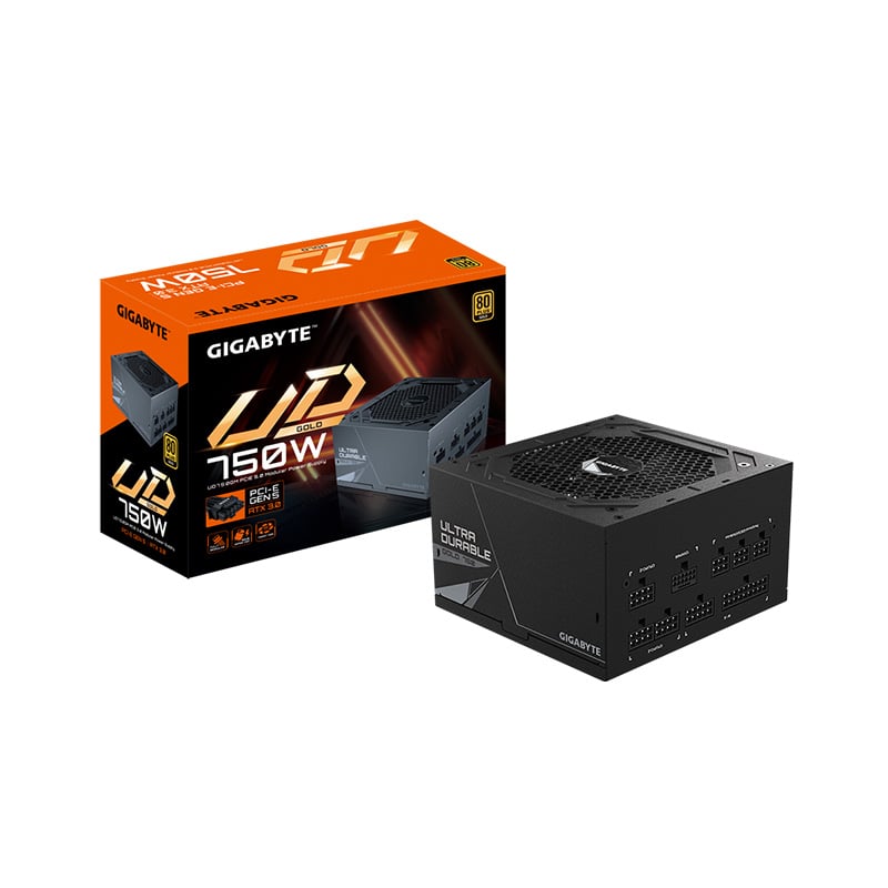 FUENTE 750W GIGABYTE UD750GM PG5 80 PLUS GOLD MODULAR