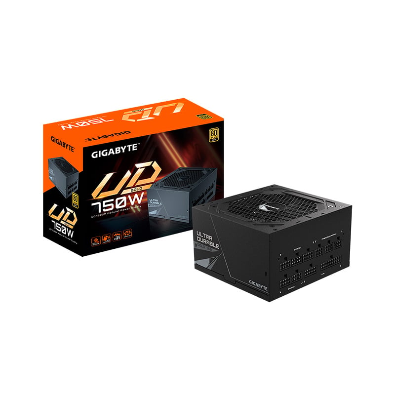 FUENTE 750W GIGABYTE UD750GM 80 PLUS GOLD