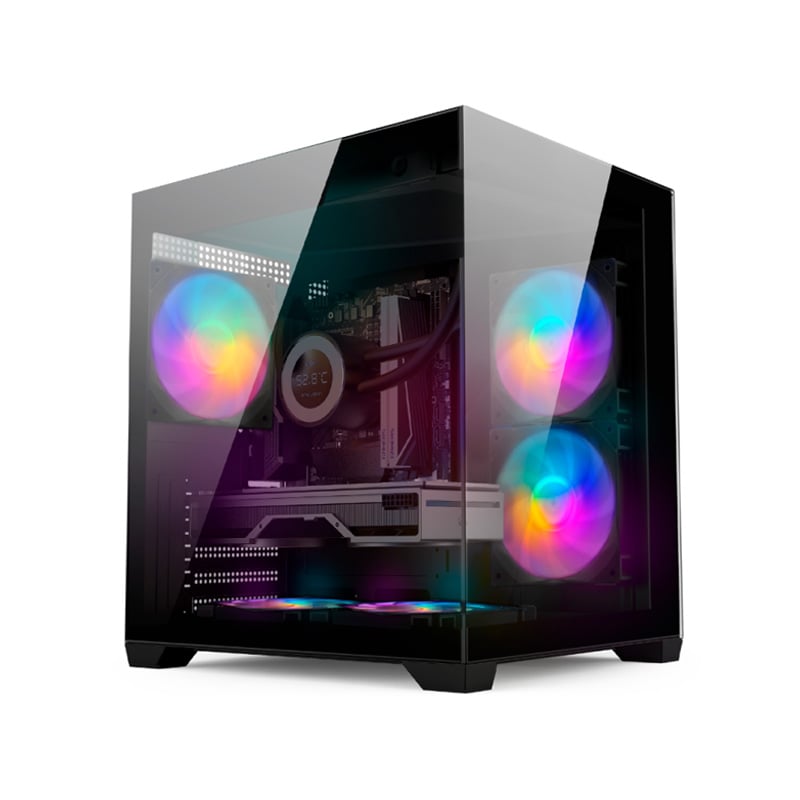 GABINETE SENTEY GS-7900 A5 BLACK FAN X5 FRGB