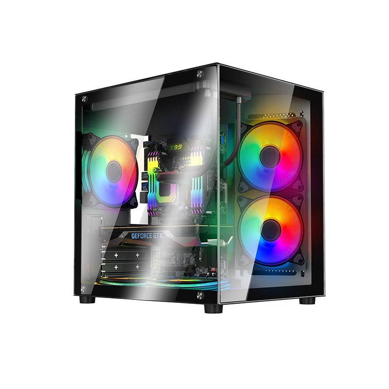 GABINETE SENTEY GS-7950 A8 BLACK FAN X5 ARGB