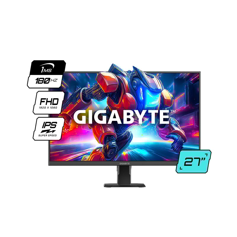 MONITOR GAMER SS IPS 27" GIGABYTE EDGE GS27FA SS I - FHD 180HZ 1MS FREESYNC