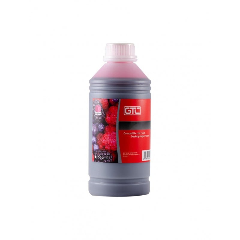 TINTA ALTERNATIVA SISTEMA CONT GTC PARA HP EPSON CANON BROTHER LEXMARK MAGENTA 1L
