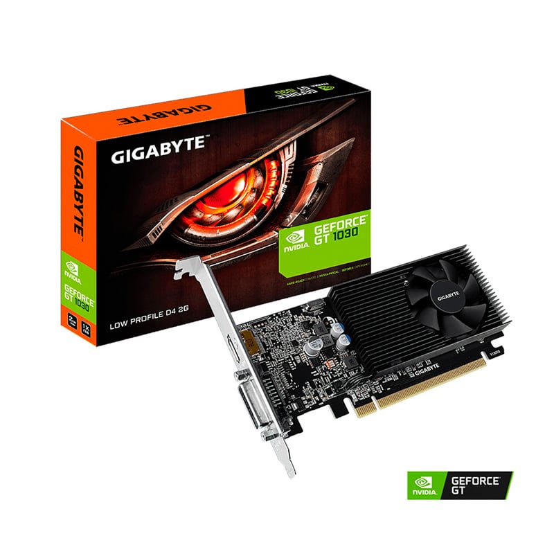 PLACA DE VIDEO GIGABYTE NVIDIA GEFORCE GT 1030 2GB LP DDR4