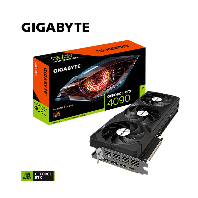 PLACA DE VIDEO GIGABYTE NVIDIA GEFORCE RTX 4090 WINDFORCE V2 24GB GDDR6X