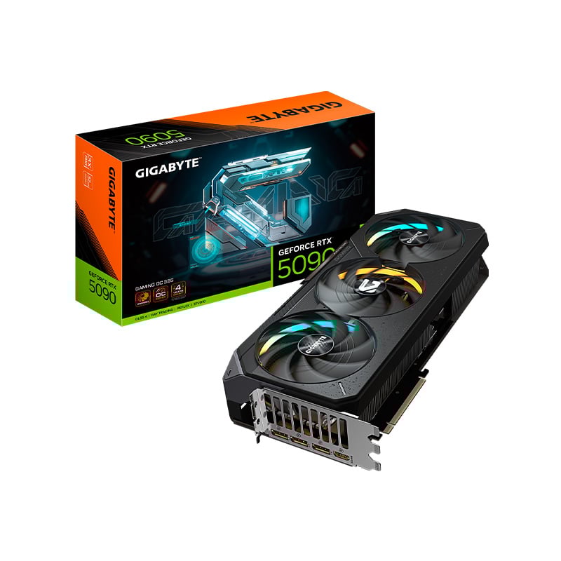 PLACA DE VIDEO GIGABYTE NVIDIA GEFORCE RTX 5090 GAMING OC 32GB GDDR7