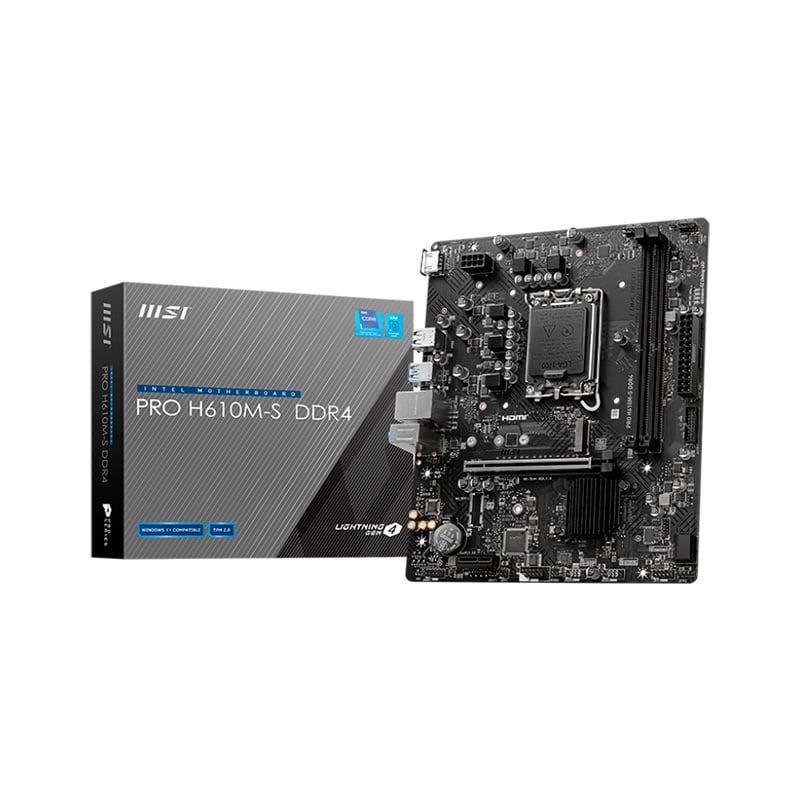 MOTHERBOARD MSI PRO H610M-S DDR4 S1700
