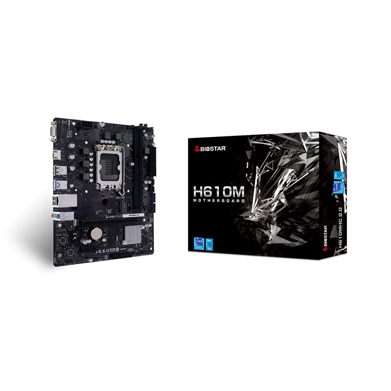 MOTHERBOARD BIOSTAR H610MHC 2.0 S.1700 DDR4