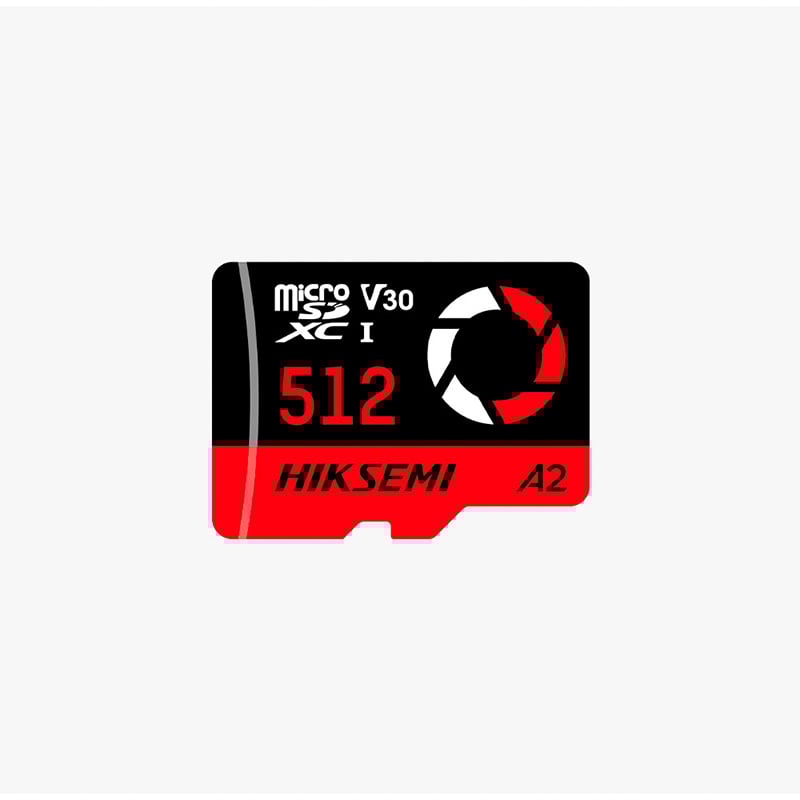 MEMORIA MICRO SD 512GB HIKSEMI CAPTURE - CLASE 10 V30 A2