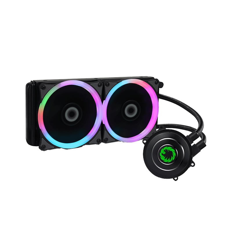 CPU WATER COOLER 240MM GAMEMAX ICEBERG 240 RAINBOW