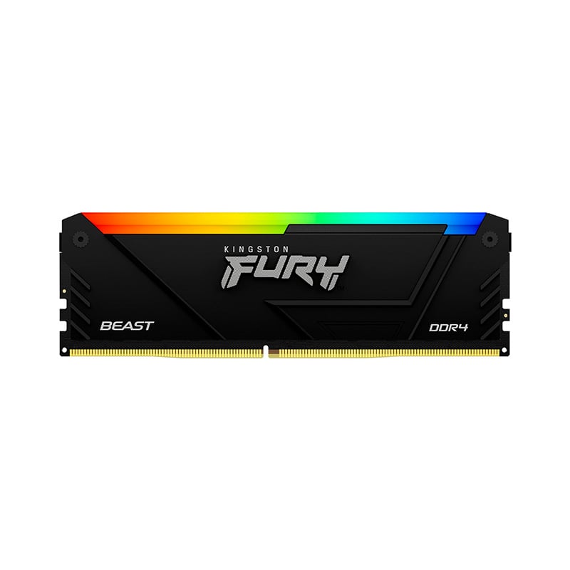 MEMORIA RAM KINGSTON FURY BEAST RGB 16GB 3200 MHZ DDR4