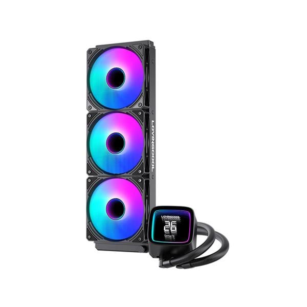 Cpu Water Cooler Lovingcool 360mm Hk-B360-02 - Argb - Black