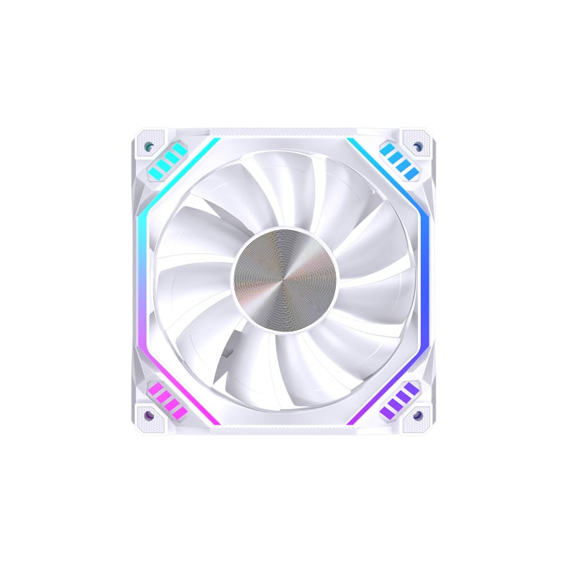 FAN COOLER 120MM LOVINGCOOL JH-120-CD PWM ARGB - WHITE