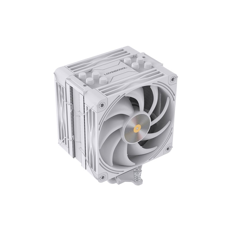 CPU COOLER LOVINGCOOL LC-K4000W - PWM - WHITE