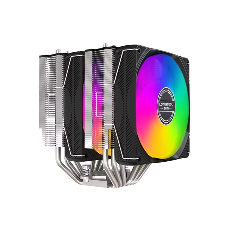 CPU COOLER LOVINGCOOL LC-X1210B - ARGB - BLACK