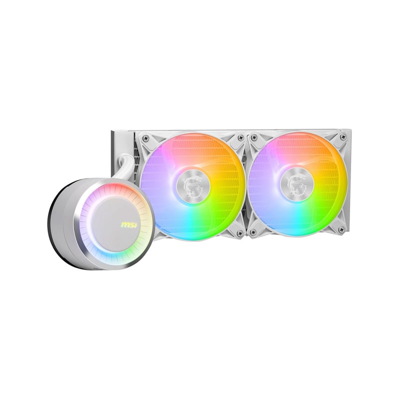 CPU WATER COOLER 240MM MSI MAG CORELIQUID E240 WHITE