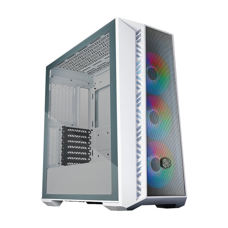 GABINETE COOLER MASTER MASTERBOX MB520 MESH WHITE ARGB