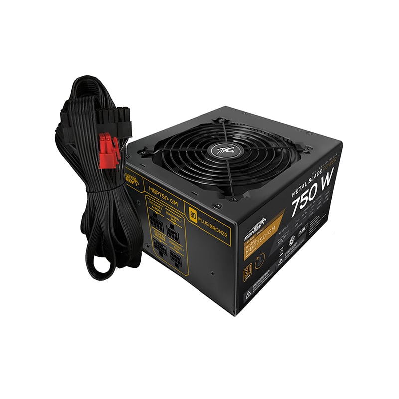 FUENTE 750W SENTEY MBP750-GM 80 PLUS BRONZE SEMI MODULAR