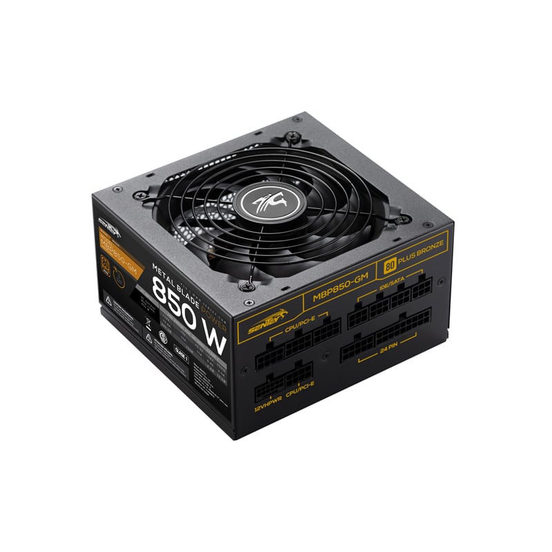 FUENTE 850W SENTEY MBP850-GM 80 PLUS BRONZE - PCIE 5.1 - ATX 3.1