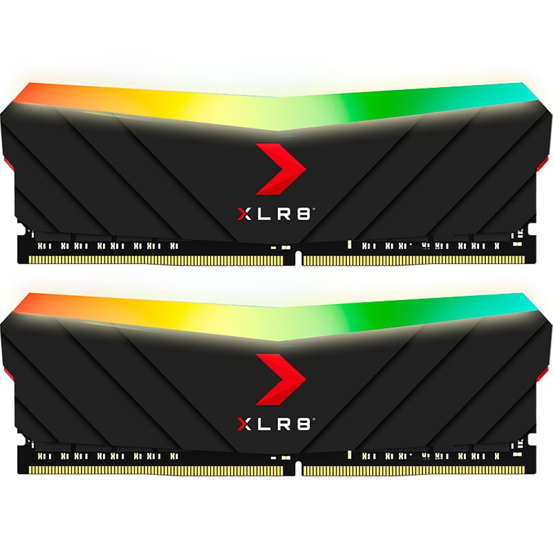MEMORIA RAM PNY XLR8 16GB RGB 3200MHZ (2X8GB) DDR4