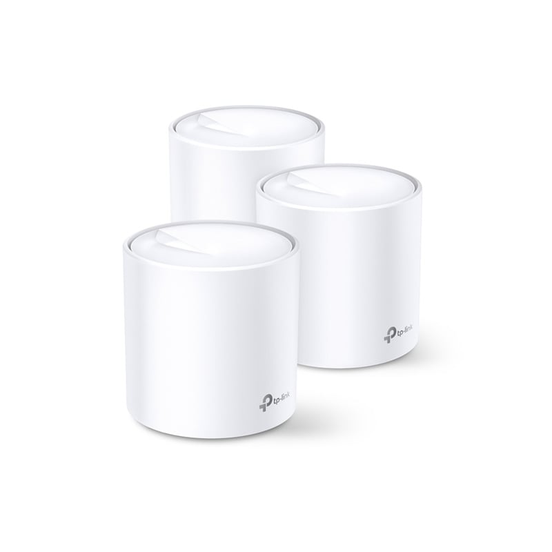 ACCESS POINT MESH TP-LINK DECO X60 AX5400 5400MBPS WIFI6 2.4 + 5GHZ (PACK X3)