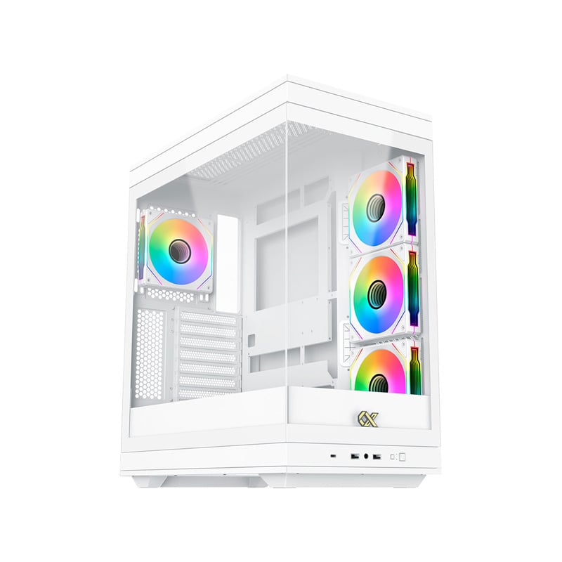 GABINETE XIGMATEK META ARCTIC X4 ARGB FAN