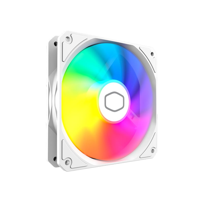 FAN COOLER COOLER MASTER MASTERFAN MF120 LITE ARGB - WHITE