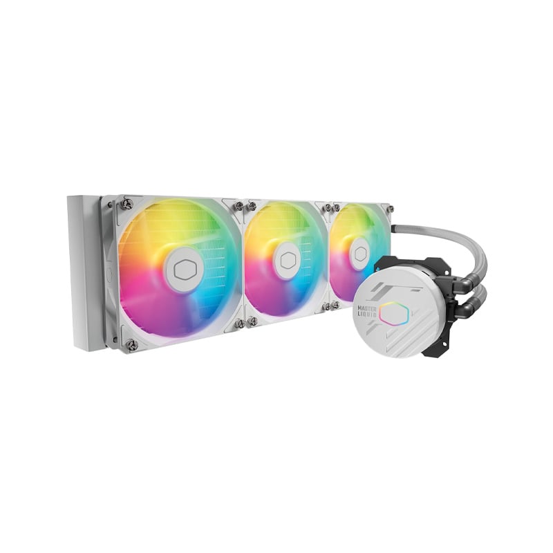 CPU WATER COOLER COOLER MASTER MASTERLIQUID ML360 CORE II WHITE ARGB