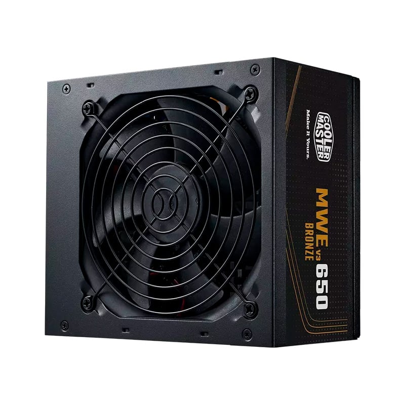 FUENTE 650W COOLER MASTER MWE V3 80 PLUS BRONZE