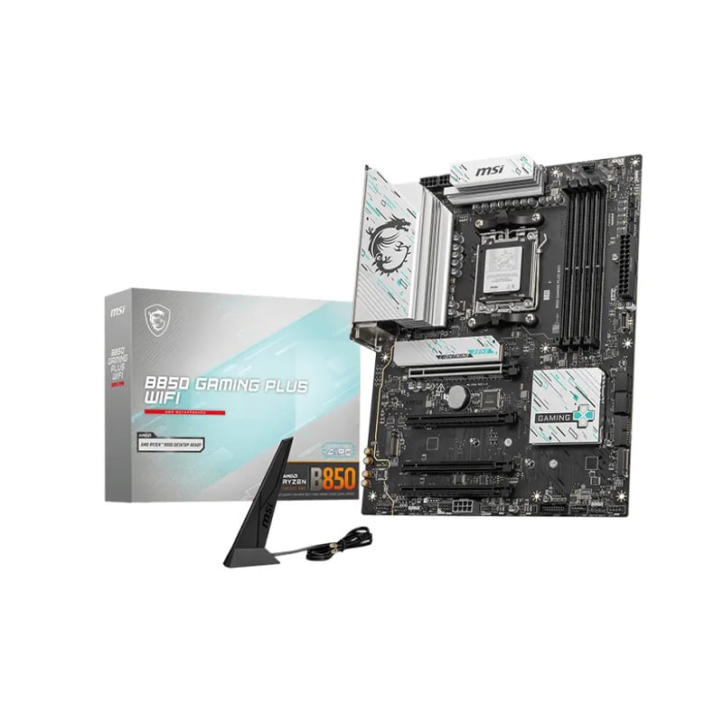 MOTHERBOARD MSI B850M GAMING PLUS WIFI 6E AM5 DDR5