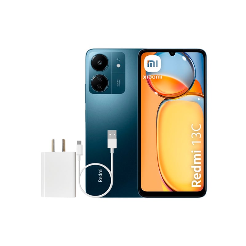 SMARTPHONE CELULAR XIAOMI REDMI 13C 4GB RAM 128GB NAVY BLUE