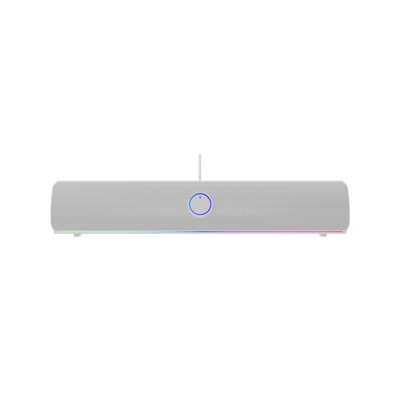 BARRA DE SONIDO GENESIS HELIUM 312BT RGB 2.0 USB Y BLUETOOTH - WHITE