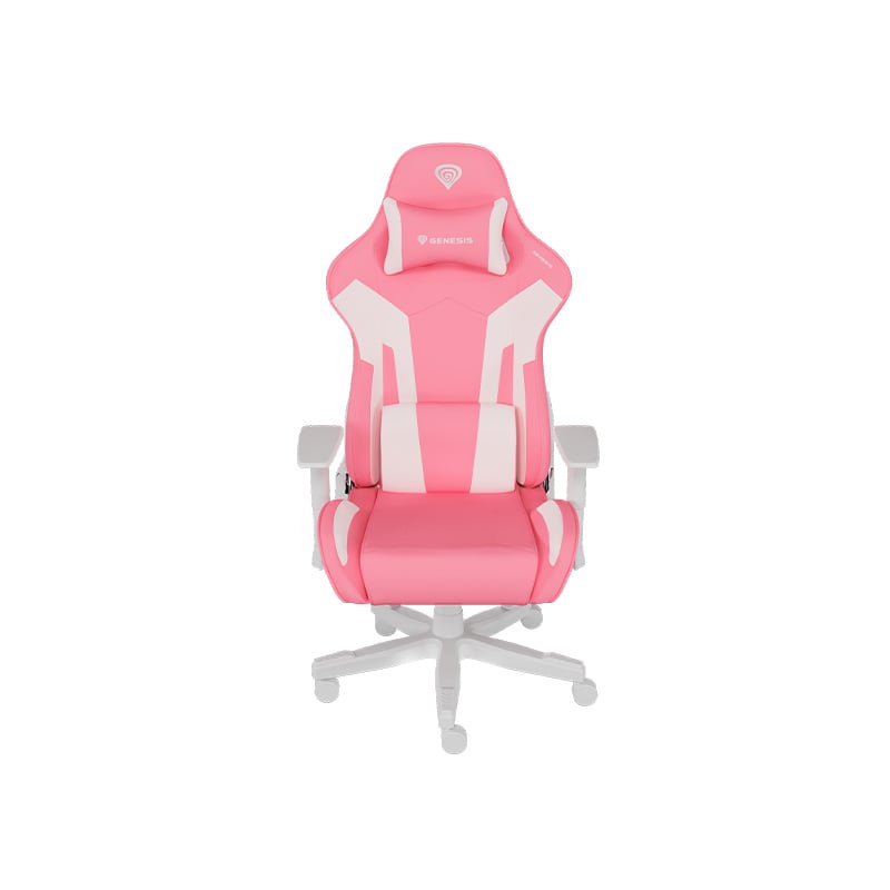 SILLA GAMER GENESIS NITRO 710 PINK-WHITE
