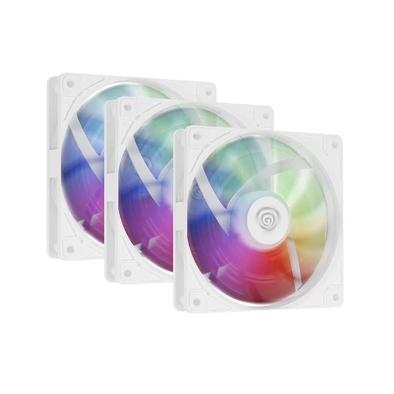 FAN COOLER 120MM GENESIS OXAL ARGB WHITE PACK X3