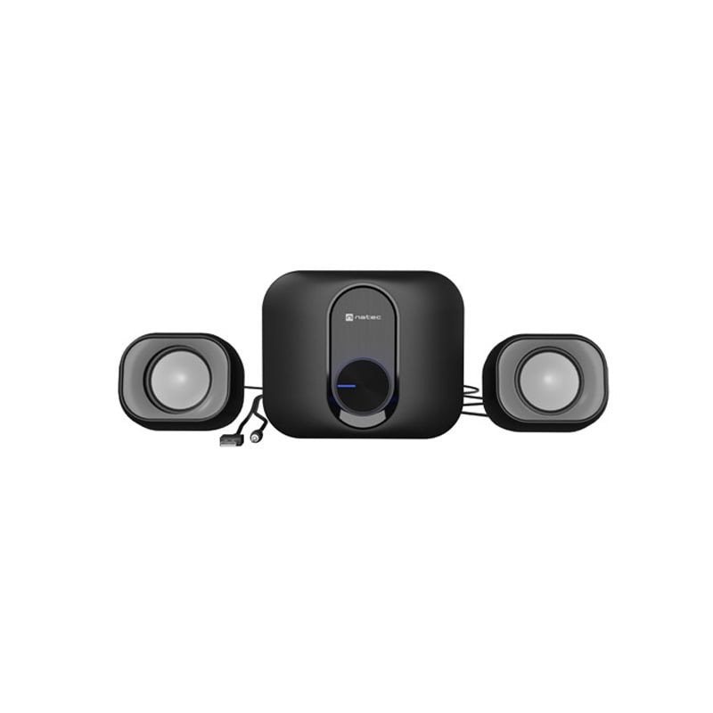 PARLANTES NATEC PUG 11W RMS 2.1 BLACK