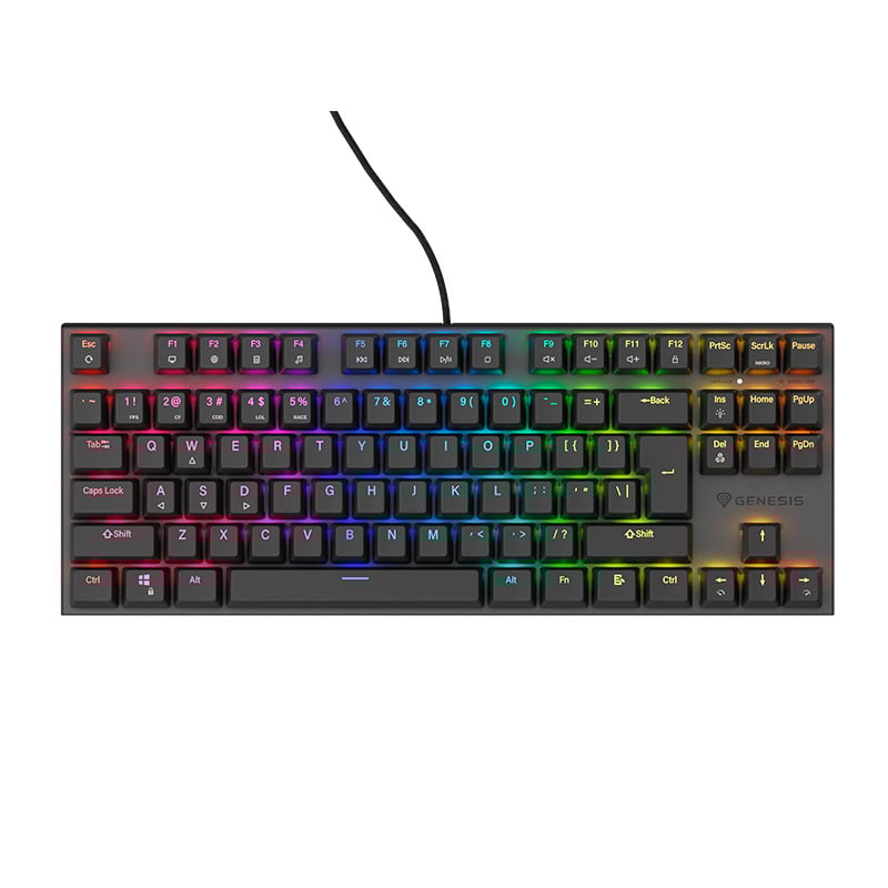 TECLADO MECANICO GENESIS THOR 303 TKL RGB BLACK
