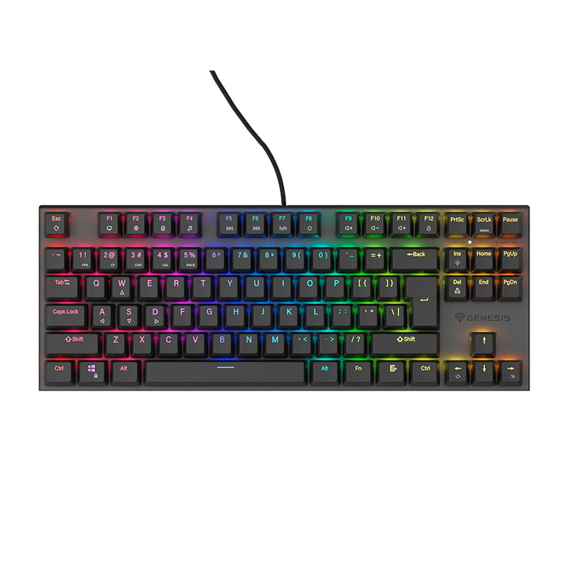 TECLADO MECANICO GENESIS THOR 303 TLK RGB BLACK