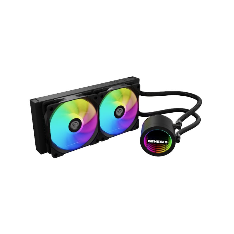 CPU COOLER WATER COOLER GENESIS HYDRIA 240MM ARGB BLACK