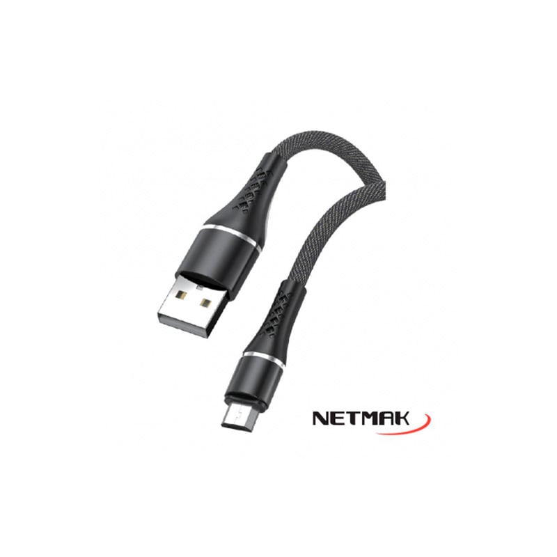 CABLE USB A MICRO USB 2A 1M STRONG SERIES NEGRO